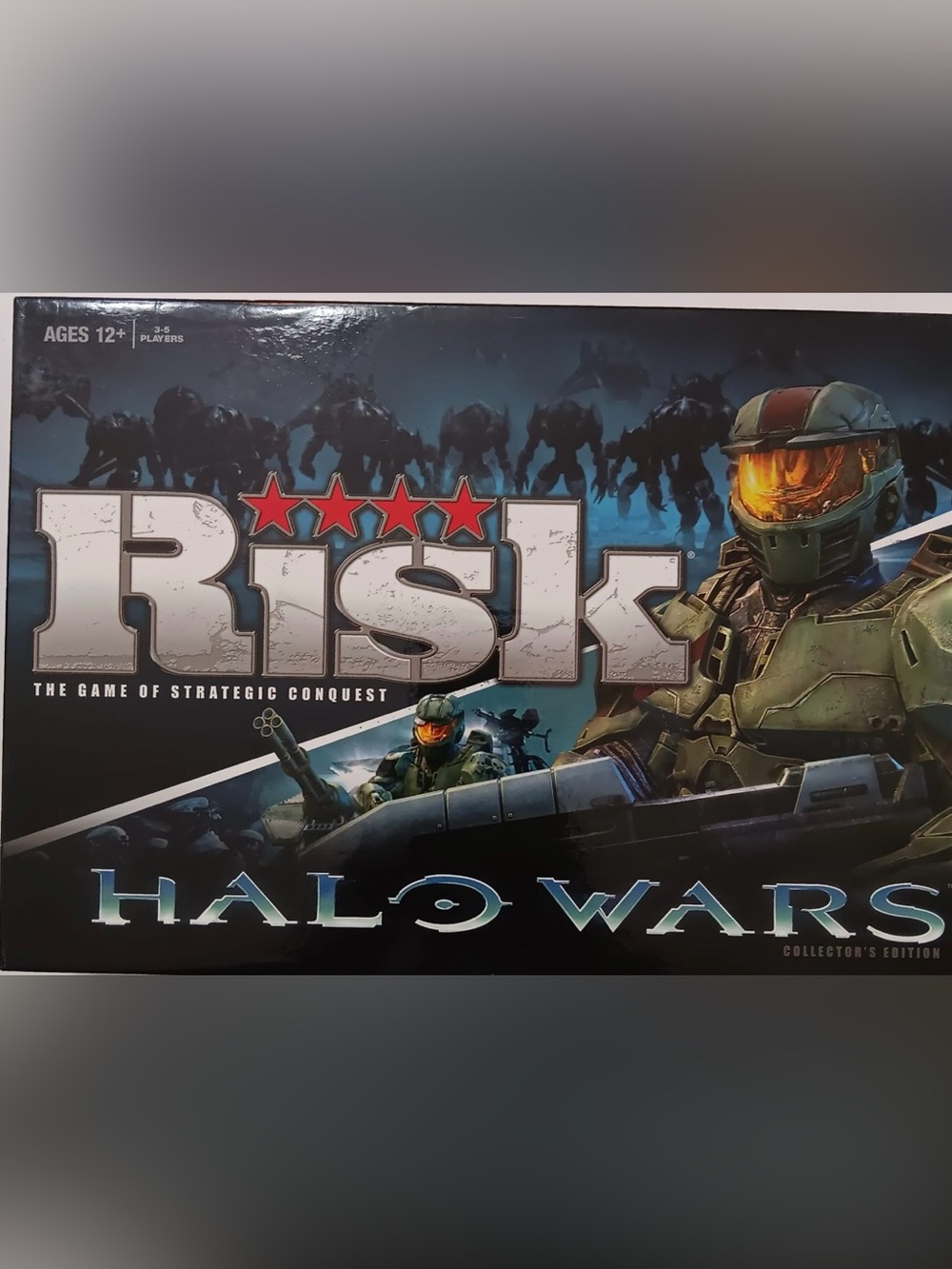 EUC RISK Halo Wars Collector's Edition Board Game